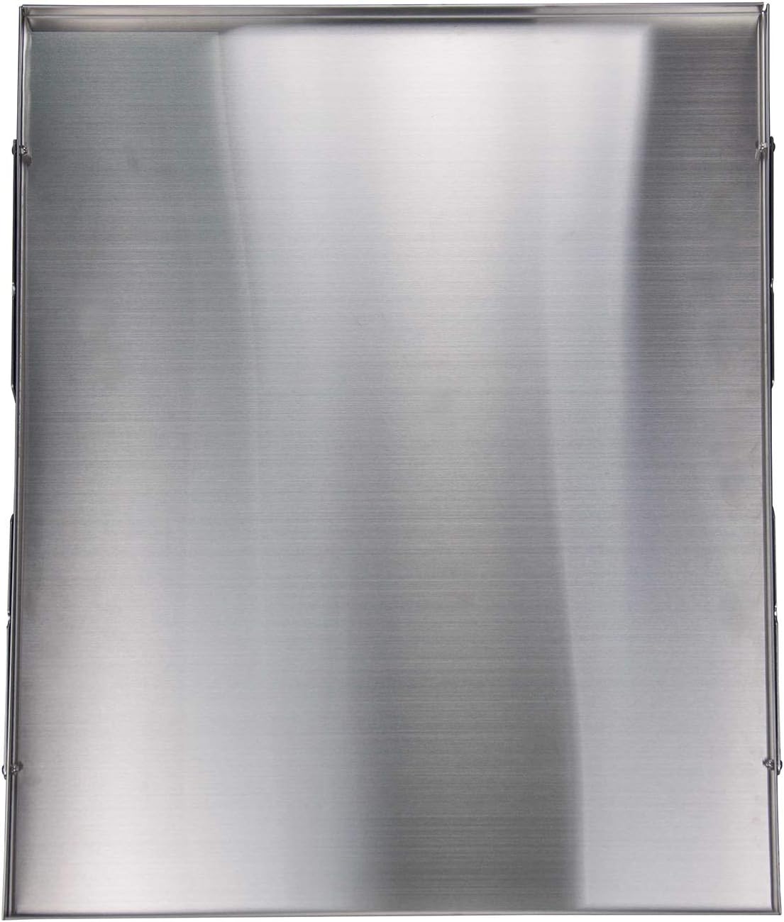 Winnerwell Accessory Table for Flatfold Fire Pit - XL | Portable Stainless Steel Accessory Table for Fire Pan and Camping