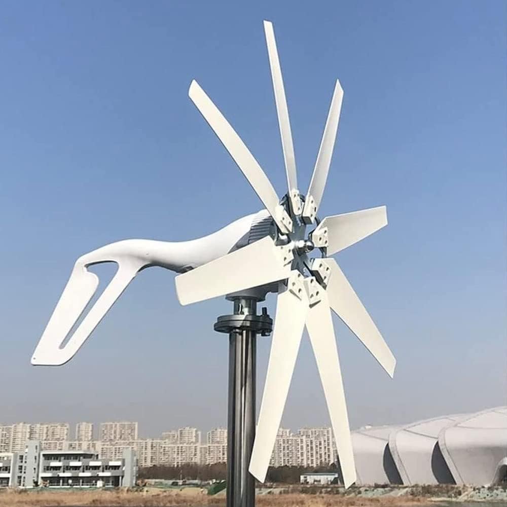 800W Wind Turbine Generator 12V 24V 48V Windmill Generator with Controller Wind Power Generator for Marine