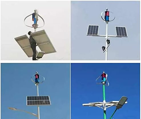 300w Vertical Axis Wind Turbine 1.3m Start Up 24v with Maglev Generator 200W 100W Packing with Controller (12V, 100W)