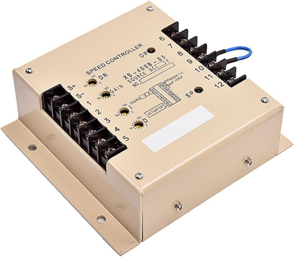 Speed Controller Board Generator Engine Governor XS-400B-03 Speed Governor Control Generator Spare Parts Engine Speed Controller Unit