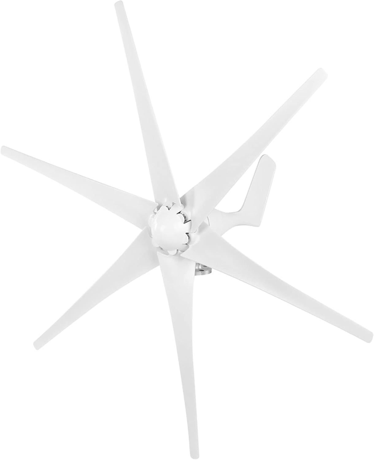 100W Wind Generator 6 Blades Wind Turbines Kit Generatorwith Small Power Supply for Mobile Room Boats Cabin 100W Tools (12V)