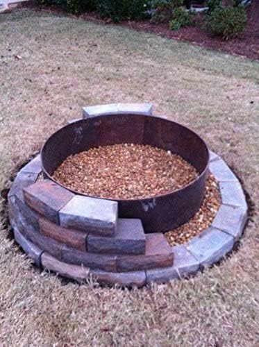 Higley Welding 11 Ga Steel Fire Pit Campfire Ring 14 Deep x 30