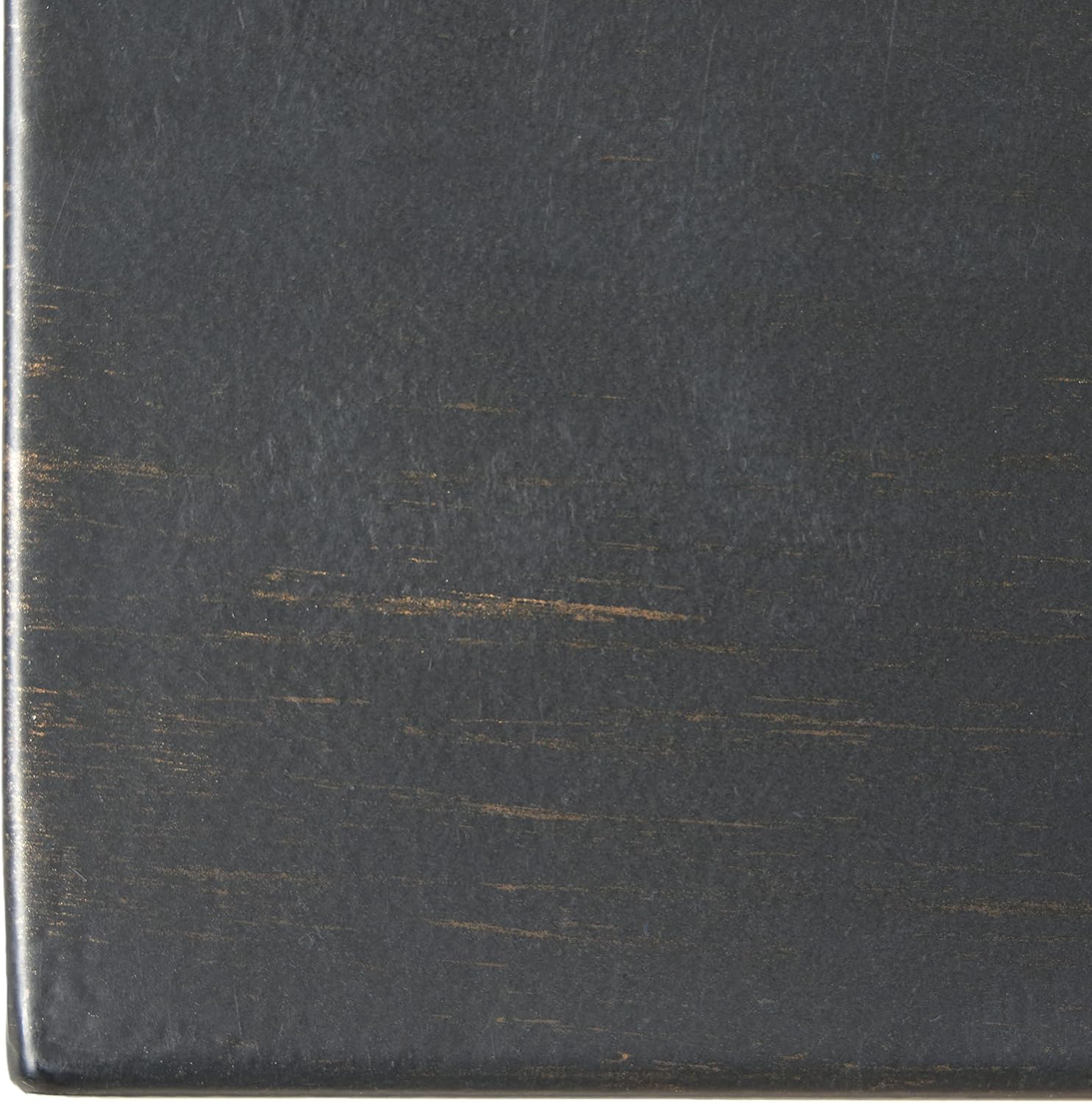 40 Inches Outdoor Propane Fire Pit, 50,000 Btu Dark Grey Rectangular Fire Table with Brown + Gold Accents, Patio, Deck, Backyard (Tank Cover Not Included)