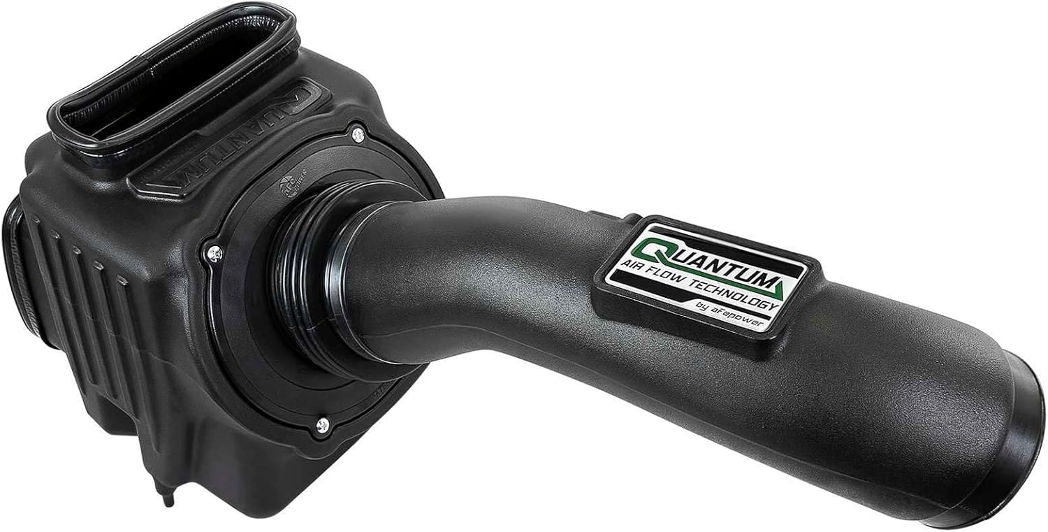 aFe POWER QUANTUM Cold Air Intake System w/Pro DRY S Filter, #53-10007D, Black