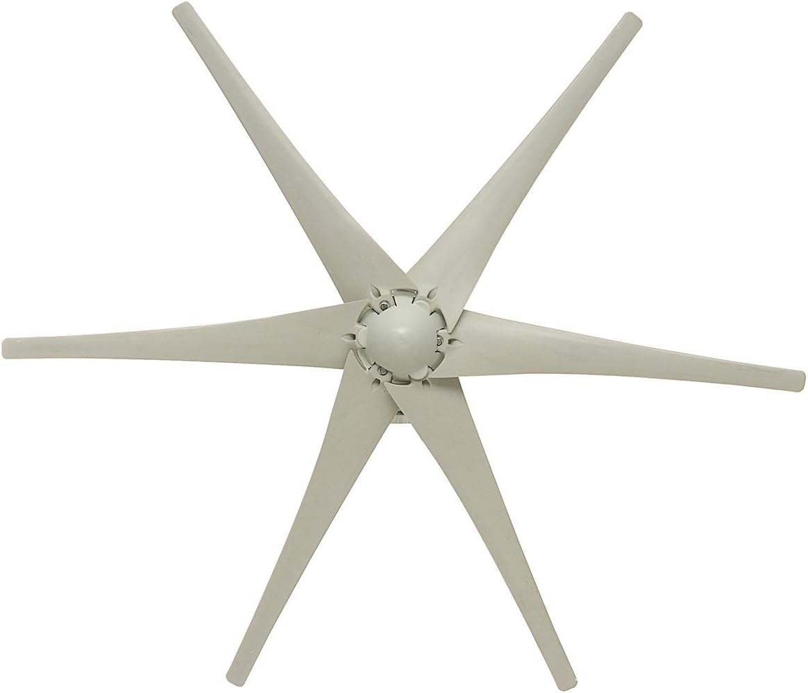 9000W 12V 24V 48V Wind Turbine with 6 Blades Nylon Fiber Wind Turbine Generator Home Powerful Windmill Energy Turbine Charge,24v