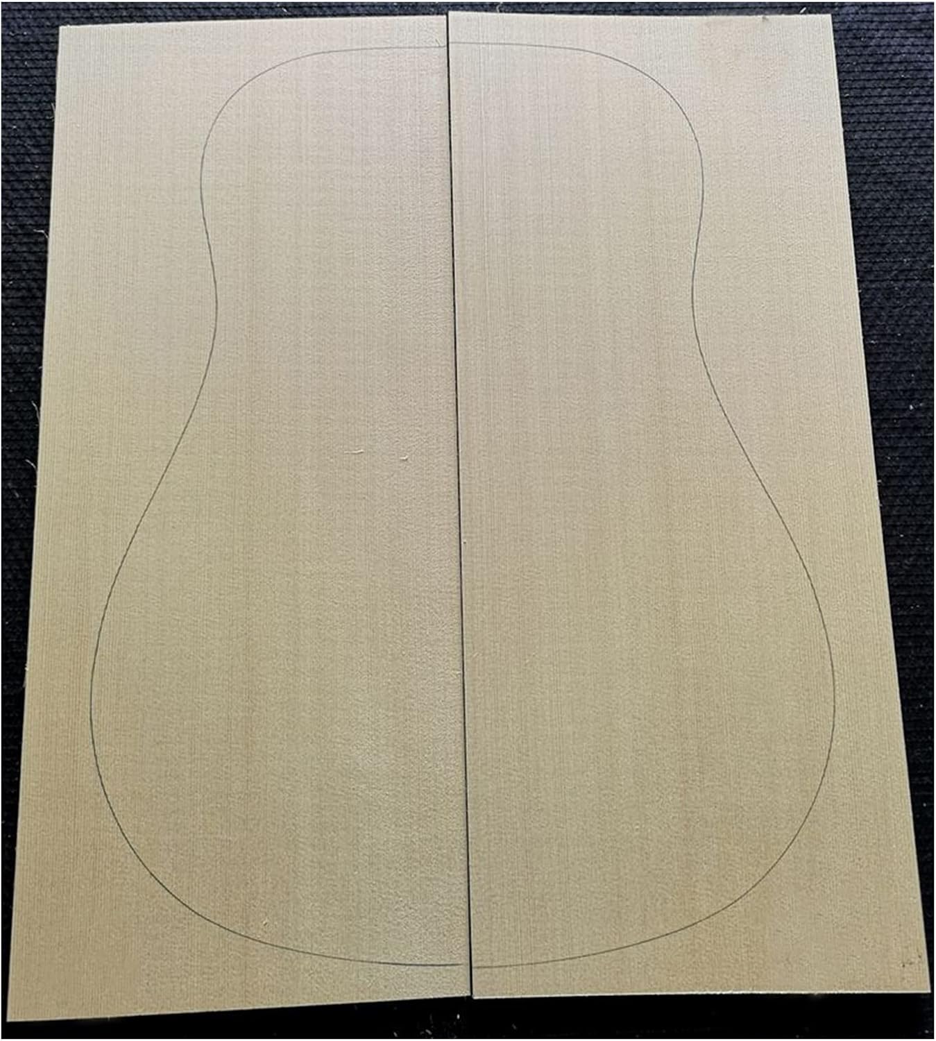 FLFL Spruce Guitar Panel Veneer Material for Making Guitar Panel Unfinished Guitar Kit (Color : 1)