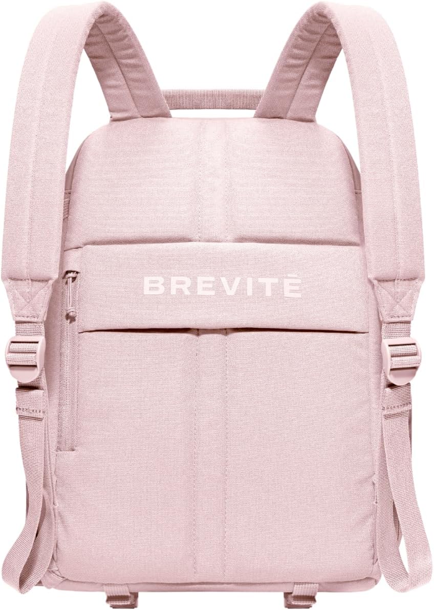 BREVITE - The Jumper - Compact Camera Backpacks for Photographers - A Minimalist & Travel-friendly Photography Backpack Compatible With Both Laptop & DSLR Accessories 18L (Blush Pink)