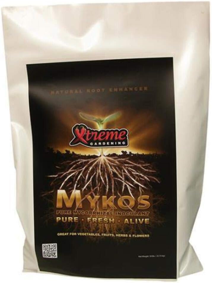 Xtreme Gardening Mykos Pure Mycorrhizal Inoculant Root Enhancer OMRI Listed, 50 lb.