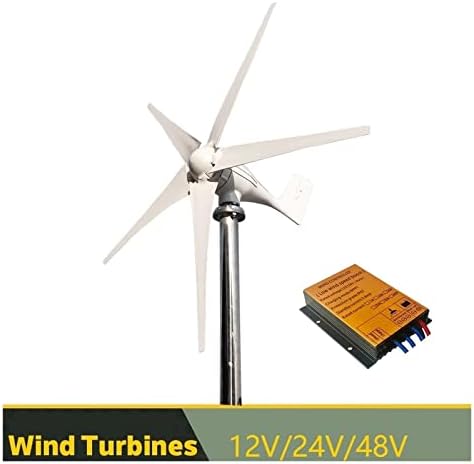 1000W Wind Turbine Generator - 24V/48V Windmill for Home & Off-Grid Power - Efficient Alternative Energy System with MPPT Controller for Free Energy Production