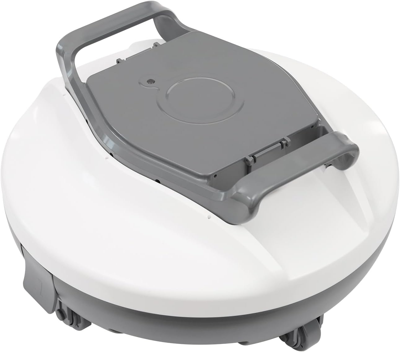 Cordless Robotic Pool Cleaner, Automatic Pool Cleaner, Cordless Robotic Pool Vacuum with Self- Parking, 2 Suction Ports, for In-Ground Flat Pools up to 1000 Sq.Ft