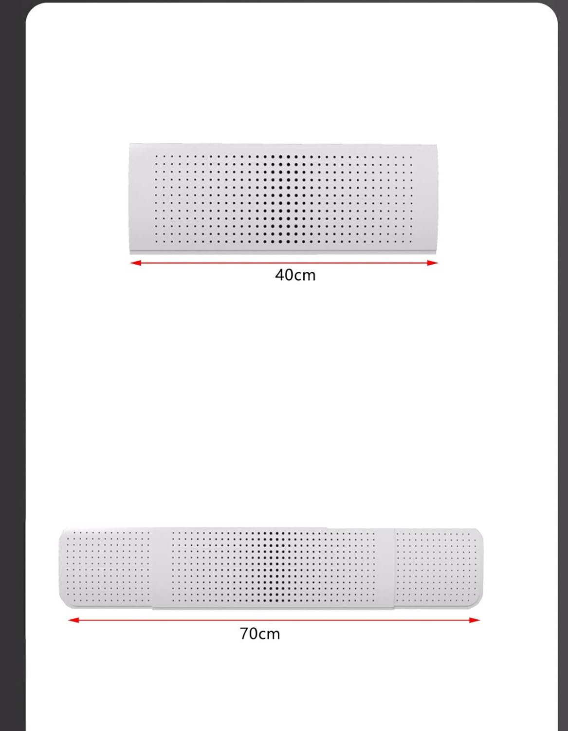 Air conditioner windshield Central Air-conditioning Outlet Wind Baffle, Prevent Direct Blowing, Office Ceiling Air-conditioning Wind Direction Deflector, Ceiling Air-conditioning Baffle, Ceiling