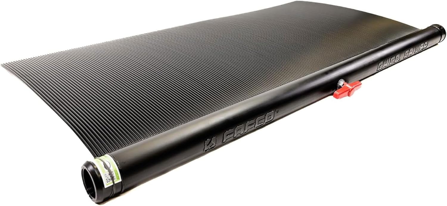 FAFCO - Solar Bear Universal DIY Solar Pool Heater with Starter Kit - High Efficiency Above Ground Swimming Pool Solar Heaters (3 ft x 9 in x 20 ft)