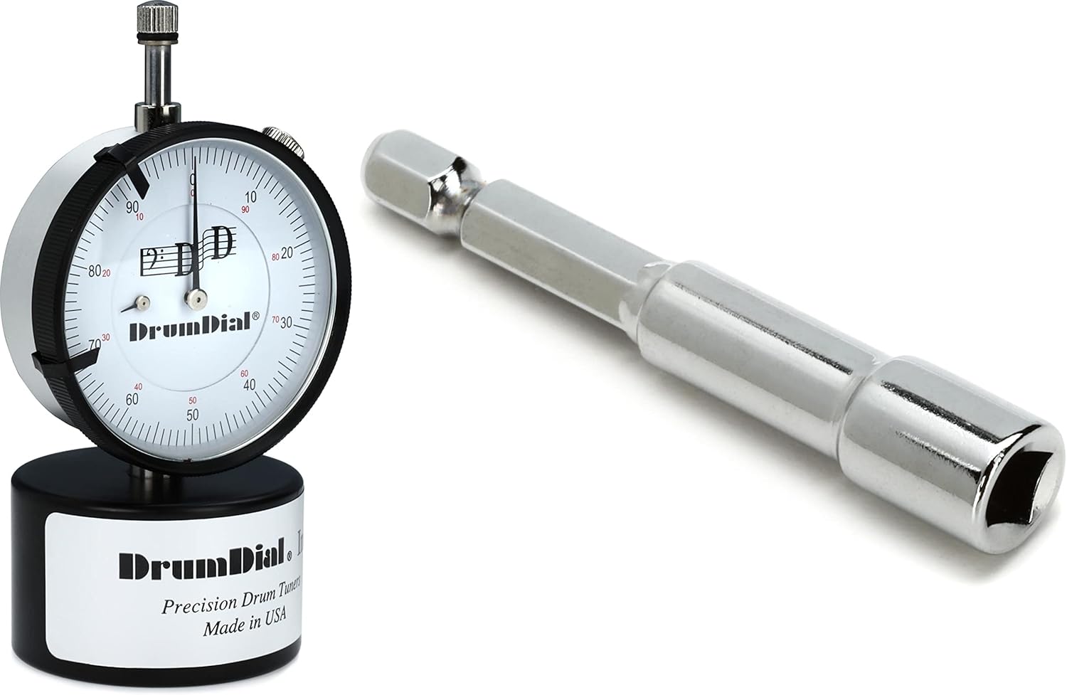 DrumDial Drumdial Precision Drum Tuner + Ahead Drill Bit ADKDB Drum Key Value Bundle