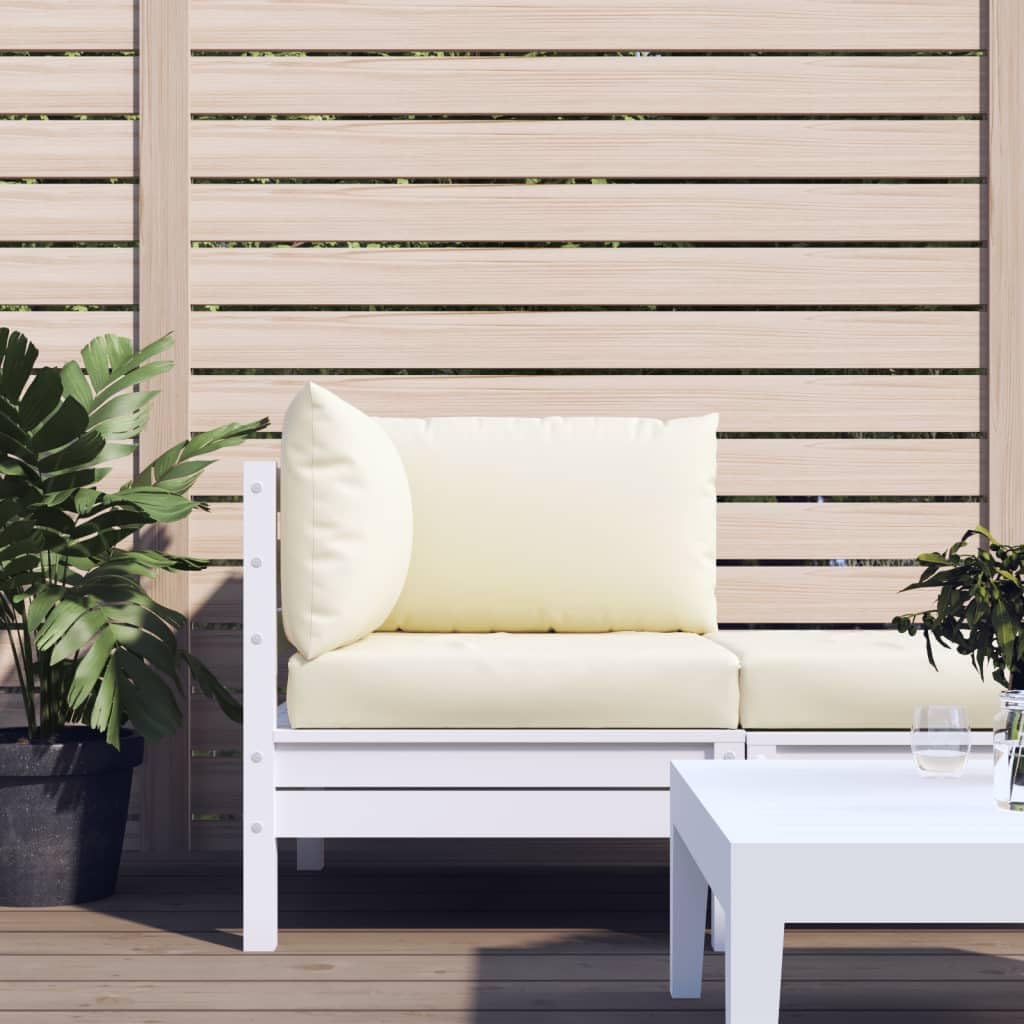 Pallet Cushions 3 pcs Cream White Oxford Fabric,Improve Your Outdoor Space: Supremely Comfortable Pallet Cushions Patio Furniture Decor, Furniture Accessories