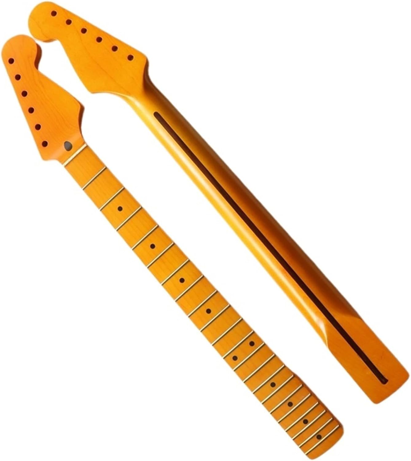 Guitar Neck DIY Guitar handle plus maple is suitable for ST guitar neck tail cross screw adjustment 21 frets large frets