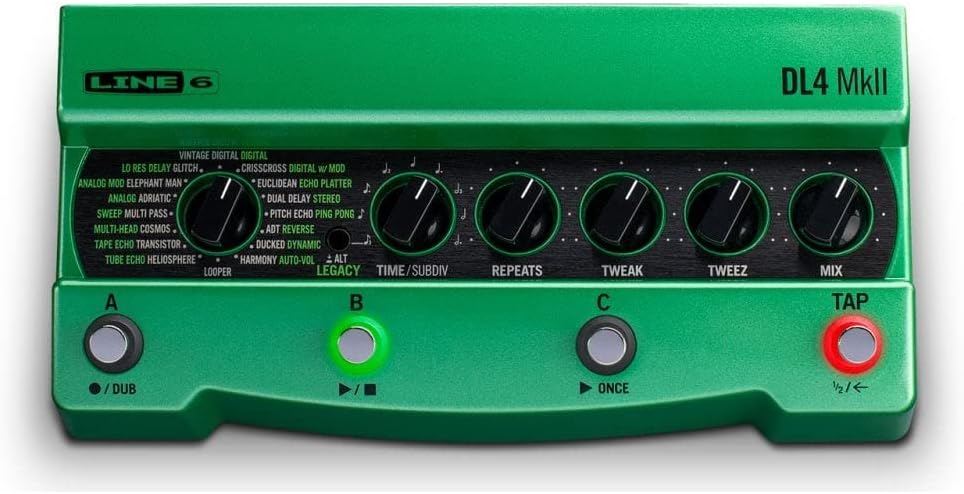 Line 6 DL4 MKII Delay Modeler, Green