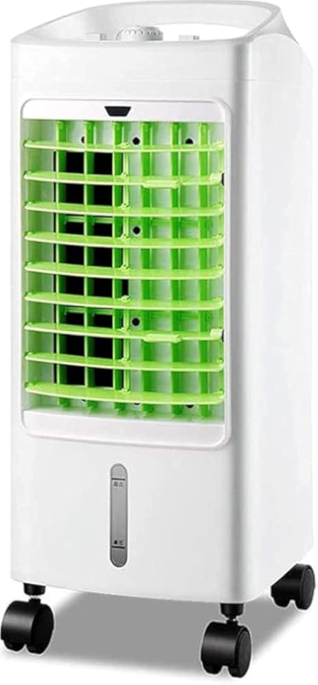 Portable Air Conditioner Cooler Air Conditioner Evaporative Coolers Portable Evaporative Air Fan Cooler And Humidifier With 5 L Watertank Whisper-Quiet Personal Indoor Cooler 2-I