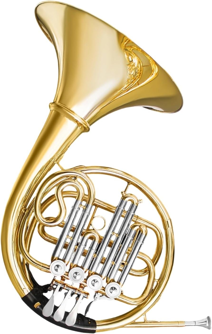 4 Key French Horn French Horn Instrument B Flat F Key Three Key Four Key Single Row Double Row Beginner Professional(6)
