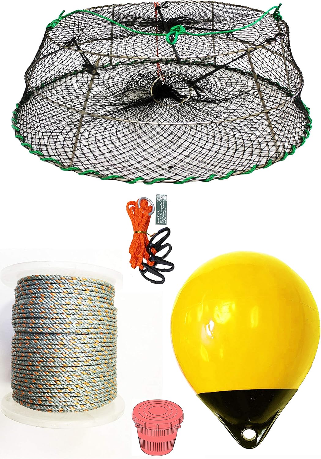 KUFA Sports Tower Style Prawn Trap with Prawn Trap Accessory Combo(CT77+PAQ38Y+HA2)