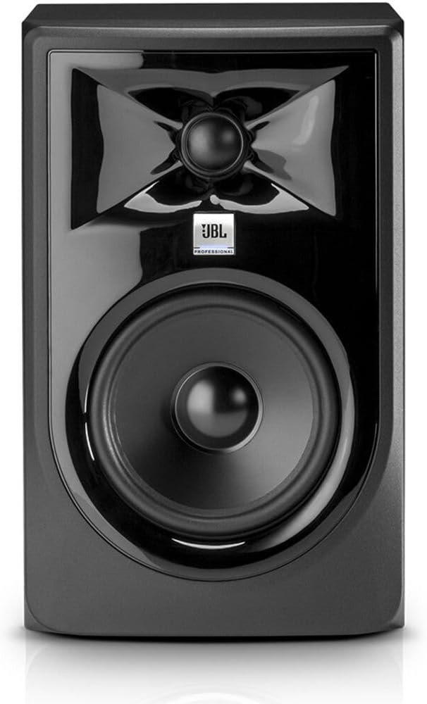 JBL Professional 305PMkII 5-Inch 2-Way Powered, Active Monitor Speaker for Near Field Music Production, Studio Monitor, Desktop Computer, Hi-Fi Audio. Sold Individually, Black