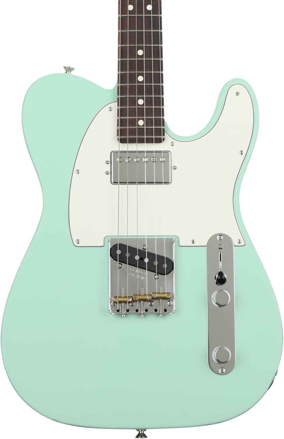 Fender American Performer Telecaster Hum - Satin Surf Green with Rosewood Fingerboard