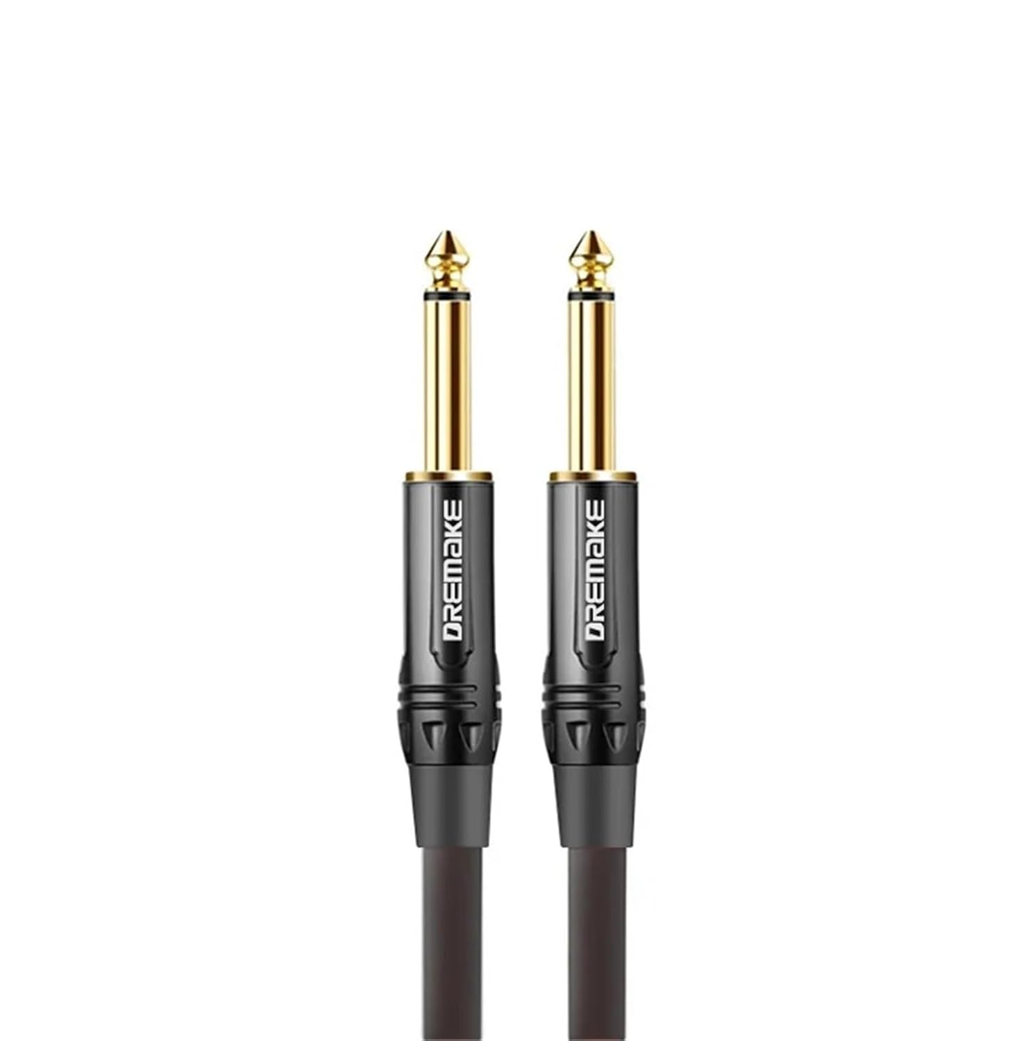 Jack 6.5mm Audio Cable Male to Male Guitar Cable for Electronic Musical Instrument ConnectTo Audio Amplifiers Etc(1m)