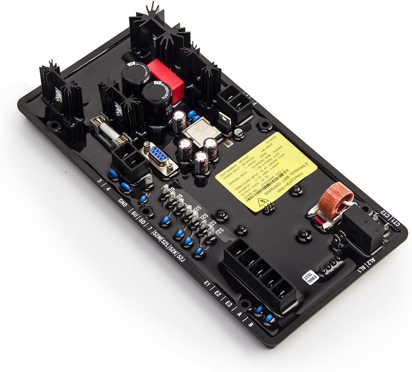 BE2000E Generator, AVR Automatic Voltage Regulator, Control Module Stabilizer, AC Power Alternator Generator Parts