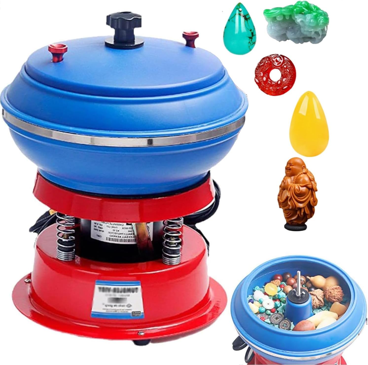 Vibrating Polishing Drum, 8