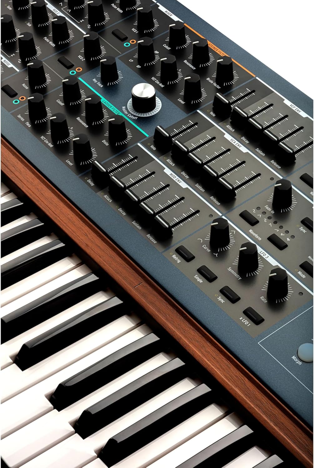 Arturia PolyBrute 6-Voice Polyphonic Morphing Analog Synthesizer Natural Wood