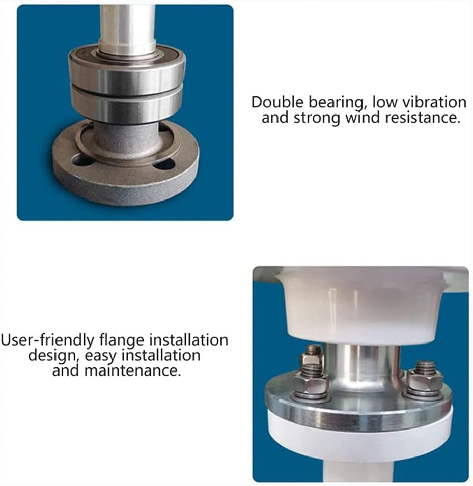 600W Wind Turbine Generator, 12V 24V 48V 5 Leaves Lantern Wind Turbine Vertical Wind Generator Kit Electricity Equipment