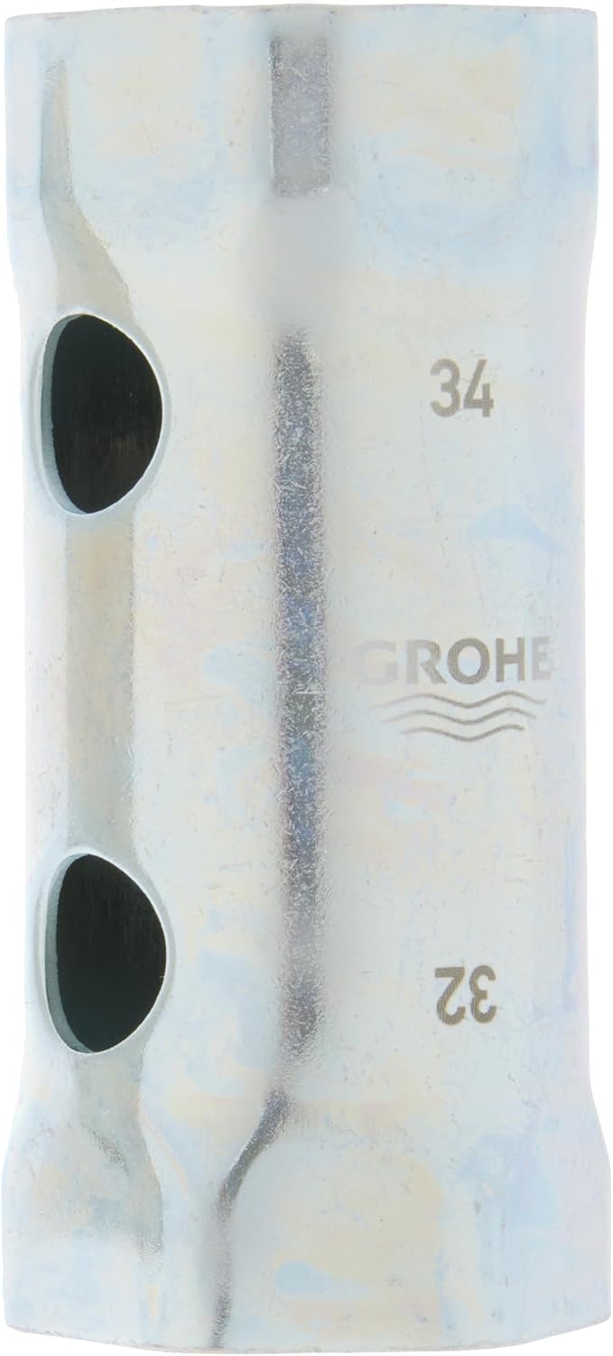GROHE 19332000 Bath Accessories Replacement Parts, 34mm Socket, Starlight Chrome