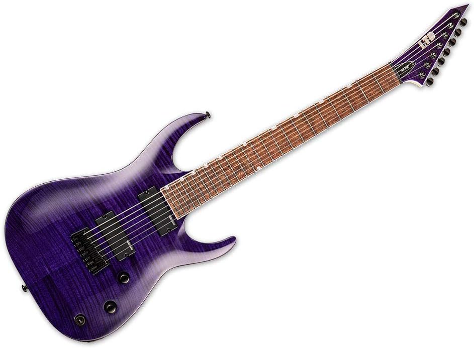 ESP LTD SH-207 Brian “Head” Welch Signature Series Electric Guitar, See Thru Purple