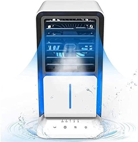 Air Cooler Fan,Small Air Conditioner Portable, Conditioning Unit Portable Mini Air Cooler Household Office Multi,Function USB Air Conditioning