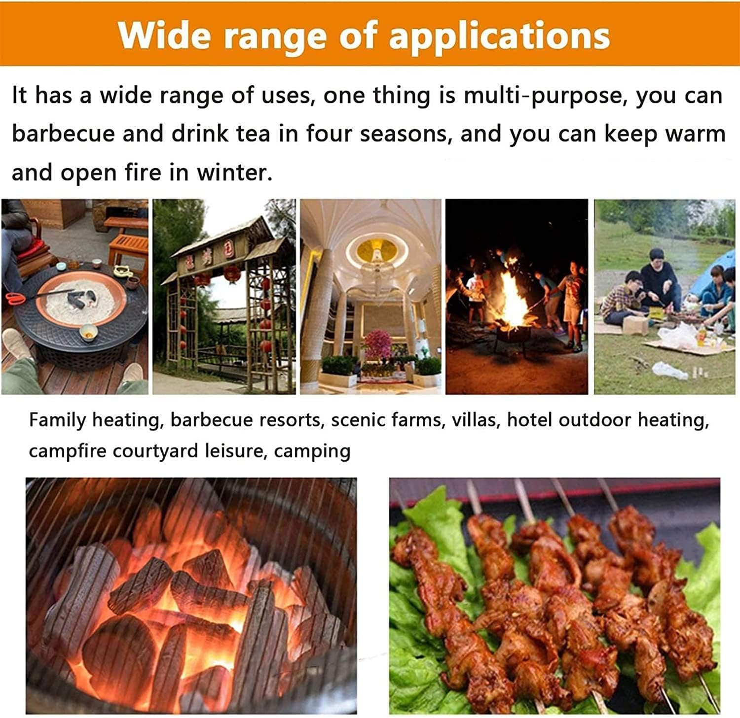 BBQ Grill Outdoor Outdoor Fire Pits Outdoor Brazier,Garden Villa Barbecue Grill,Multifunctional Grilling Stove CharIndoor Home Barbecue Table Brazier Table