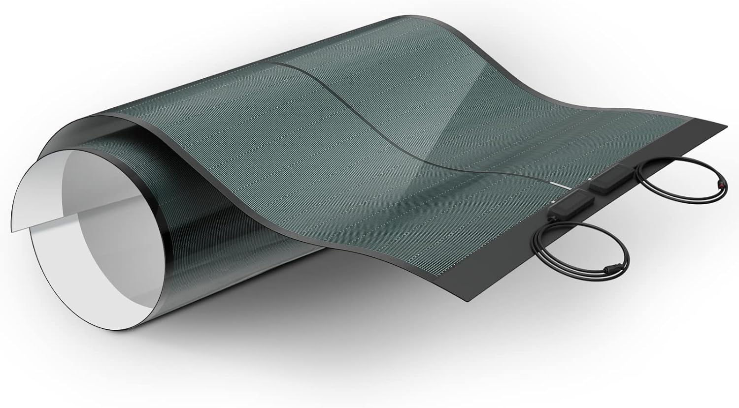 BougeRV Yuma 200W CIGS Thin-Film Flexible Solar Panel, The Most Flexible Anti-Shading Solar Panel with Tape for Easy Installation