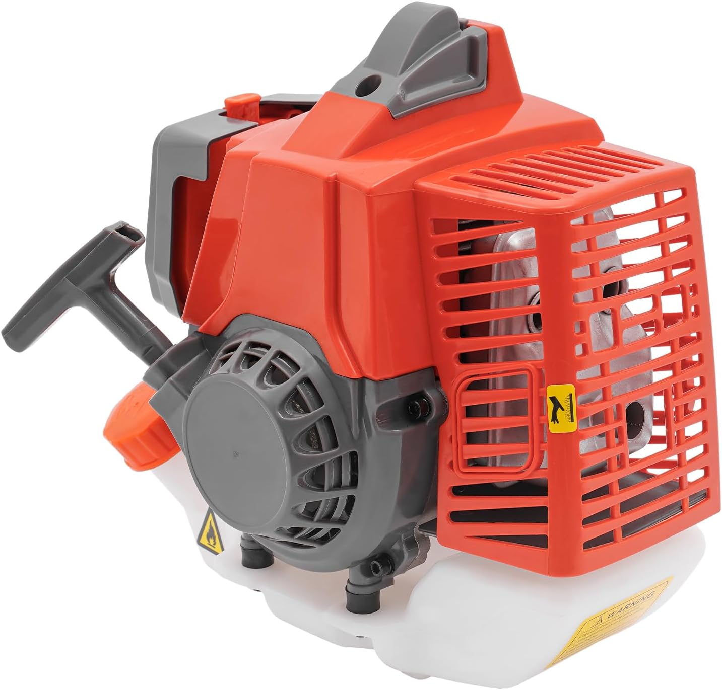 63.3CC 2 Stroke Gasoline Motor Engine, Single Cylinder Pull Start Air Cooled Lawnmowers Engine, 3HP Gas Powered Engine for Weed Whackers and Garden Equipment.