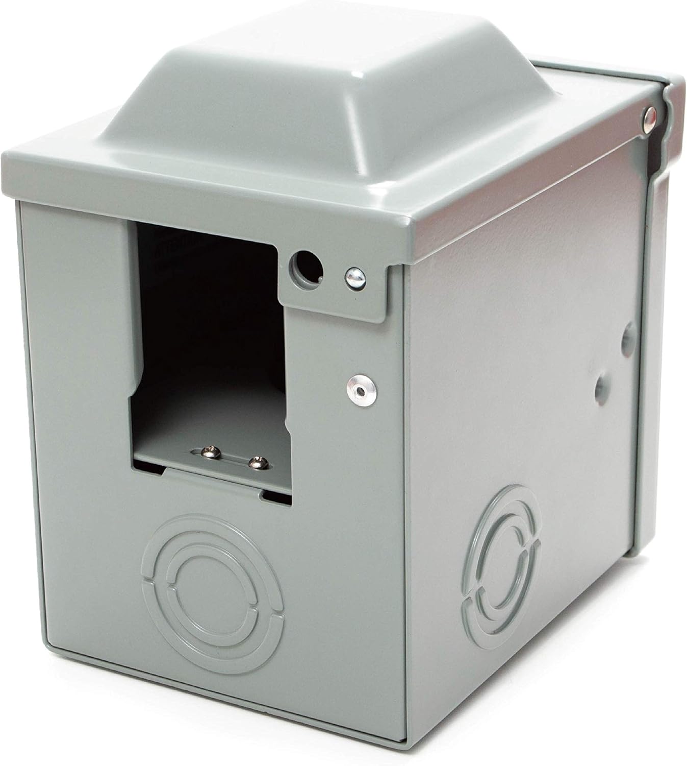 Sintron RV Power Outlet Box, 50 Amp 125/250 Volt, NEMA 14-50R Receptacle, Enclosed Lockable Weatherproof Outdoor Electrical, ETL Listed, for RV Camper Travel Trailer Motorhome Car Generator