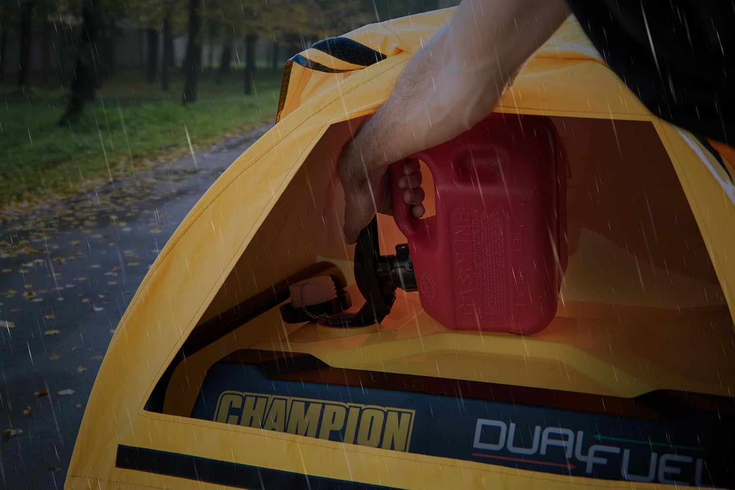 Champion Power Equipment 100376 Storm Shield Severe Weather Portable Generator Cover by GenTent for 4000 to 12,500-Starting Watt Generators