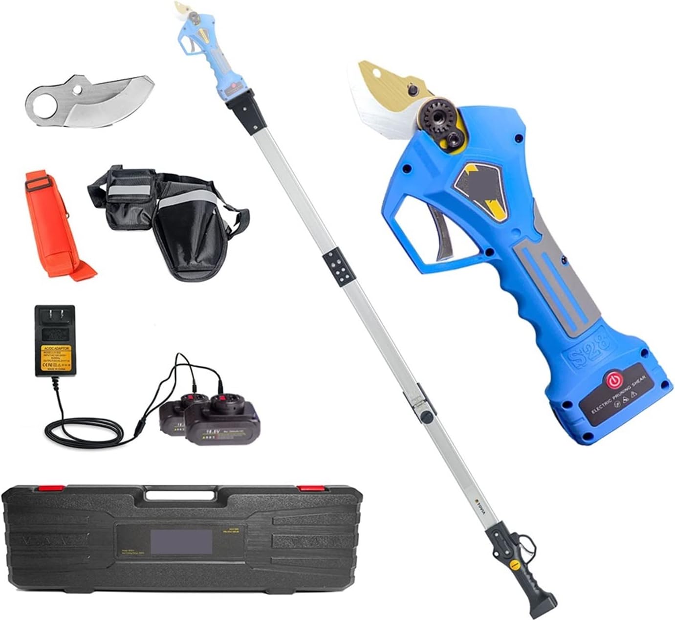 Brushless Electric Pruner, Garden Shears for Fruit Trees, Bonsai Branches, Cordless Pruning Battery