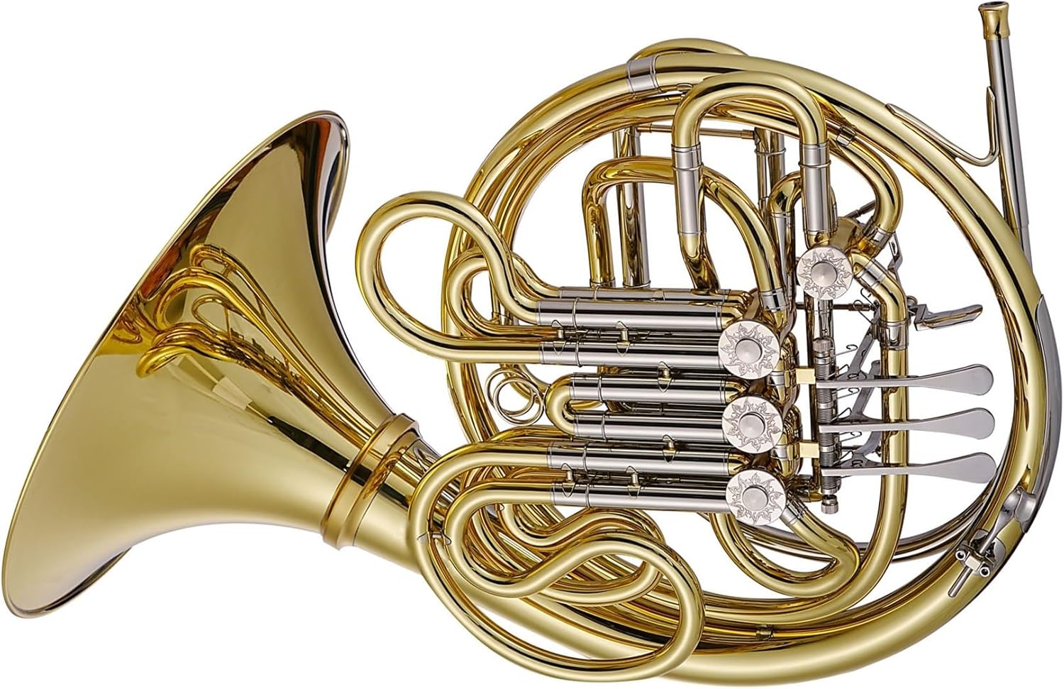 4 Key French Horn French Horn Brass Instrument Four Key Material Single Row Split B Flat Performance