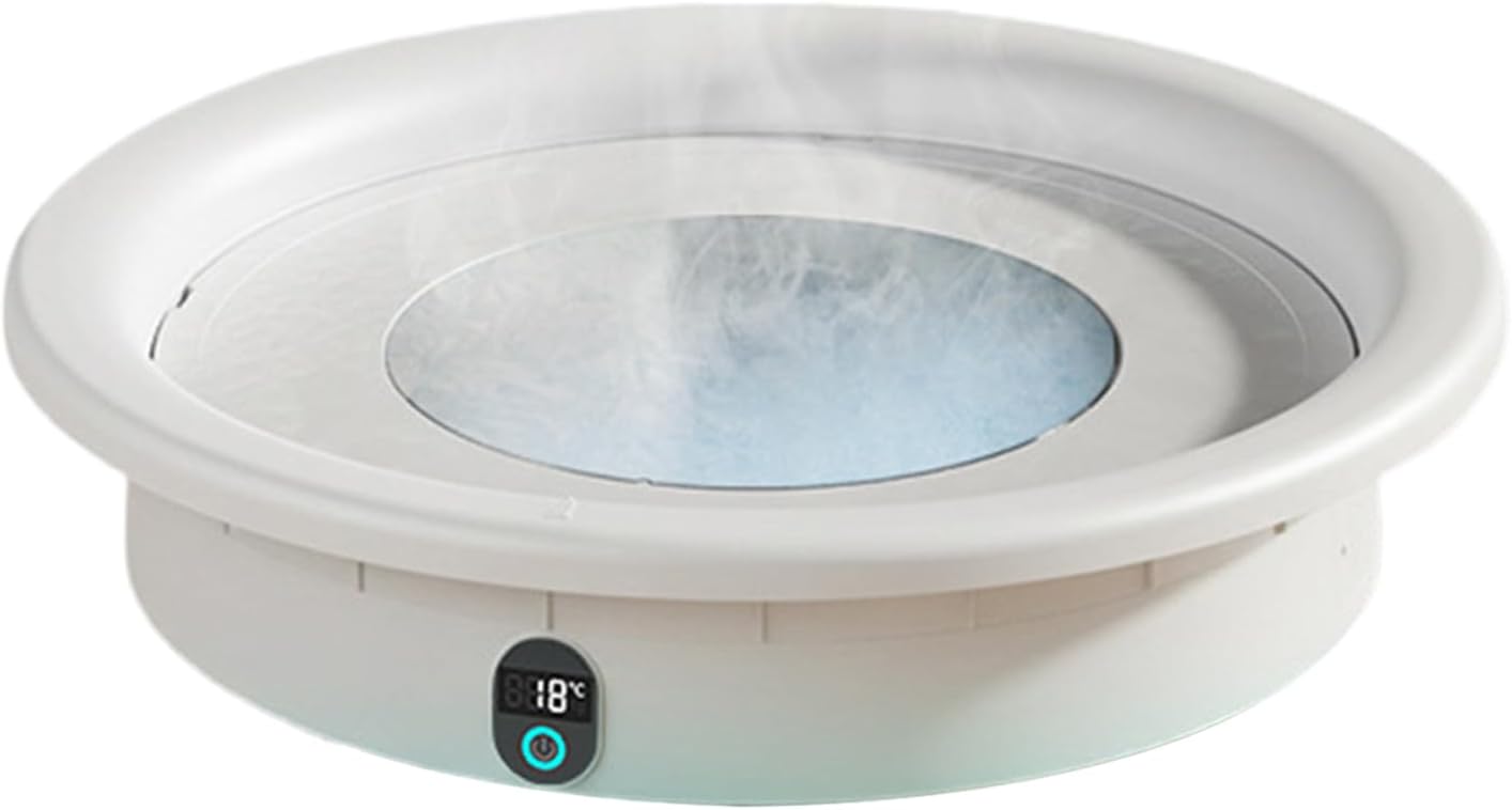 Dog Heating Pad,Constant Temp Cooler Nest - 33lb Load Capacity Smart Pressure Activated Electric Dog Bed | for Small Medium Large Breed Puppy Kitten Winter Living Room Bedroom