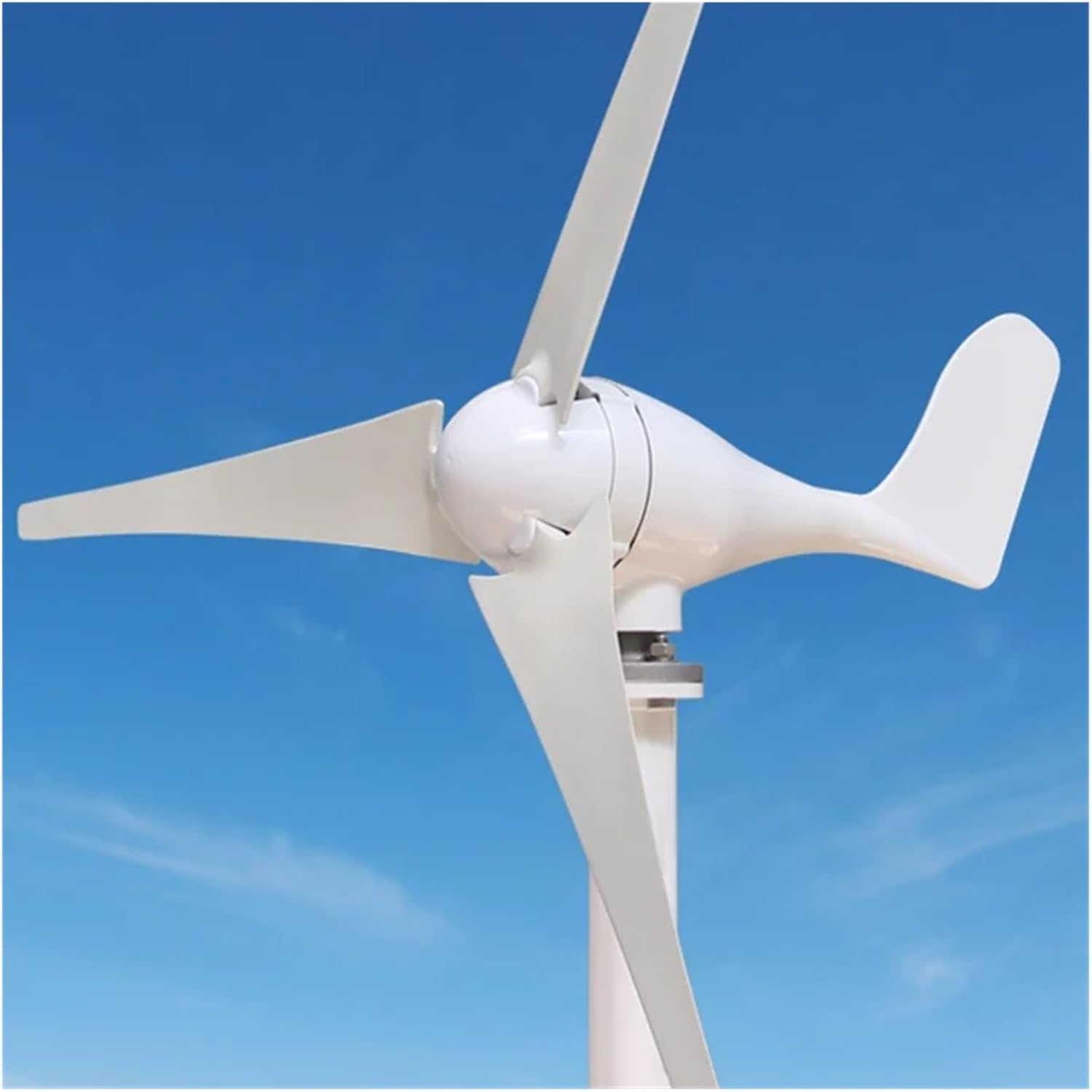Wind Turbine Generator Kit, 12V Or 24V DC 3 Blades 400W Wind Turbine nerator for Hybrid Solar Wind System(24V)