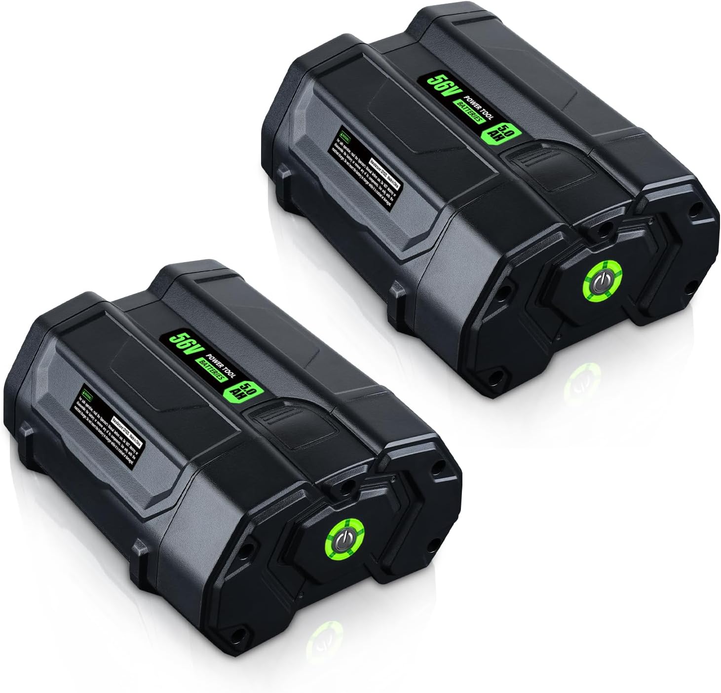 2 Pack 56V 9.0Ah Replacement for Ego Cordless Power Tools Compatible with Ego Lithium Battery BA5600T BA1400 BA1400T BA2800 BA2800T BA4200T BA4200 BA1400 BA1400T