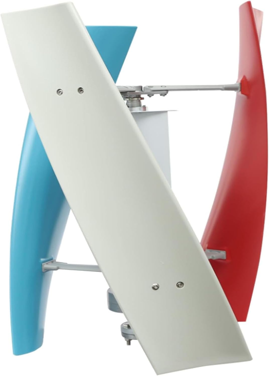 48v, 10000W 3 Blades Low Noise 12V/24V 48V 220V Windmill Power Generation Turbine, Vertical Shaft Wind Turbine with Controller for Home Street Lighting