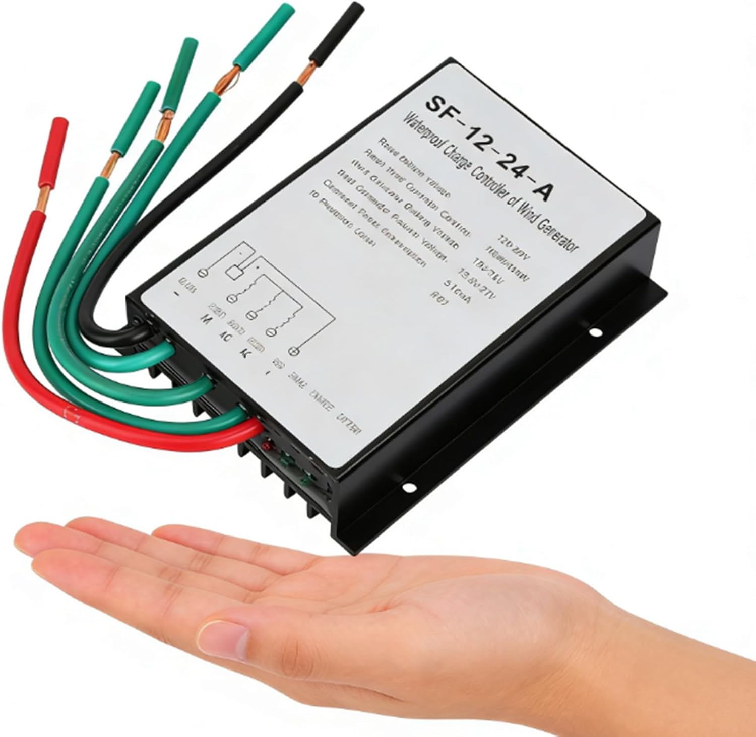 24v, 100W-14000W Wind Controller 12V/24V/48V/220V Automatic Wind Power Regulator,IP67 Wind Turbine Generator Controller Regulator