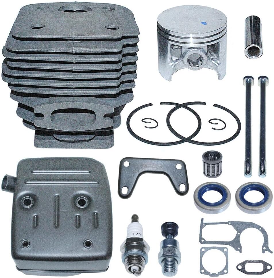 Replace Tool Spare Part for Machines 58mm Cylinder Piston Ring Kit for Husquarna 395 395XP Chainsaw Oil Seal Oil Seal (#US-20072024-08879)