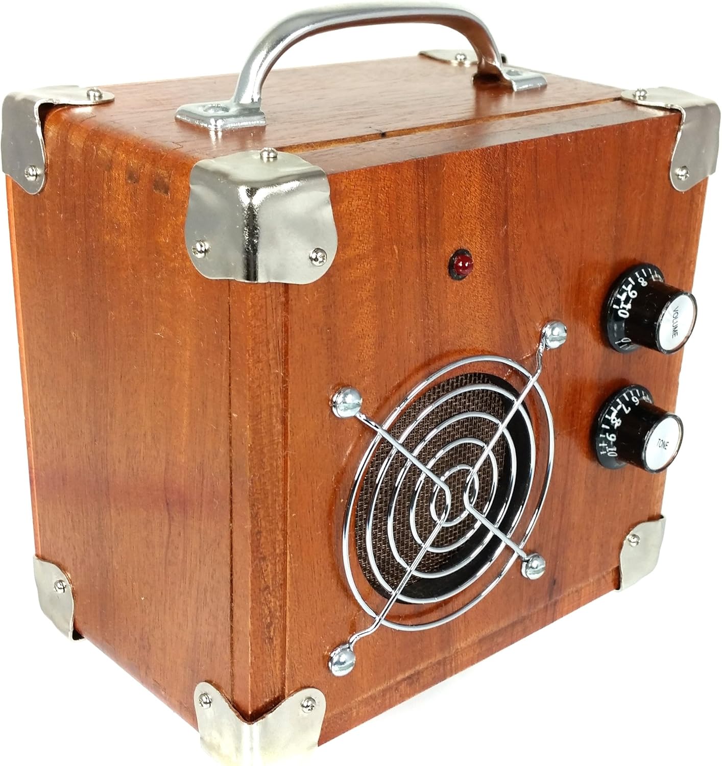 Beautiful 2.5-watt Solid Wood Cigar Box Guitar Amplifier (#5)