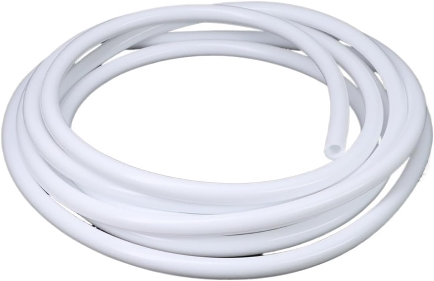 Revive Furniture 1~10m Silicone Tube White Flexible Aquarium Air Irrigation Pipes Water Connector Garden Hoses Food Grade Rubber Hose(10 meters,ID 10mm x OD 16mm)