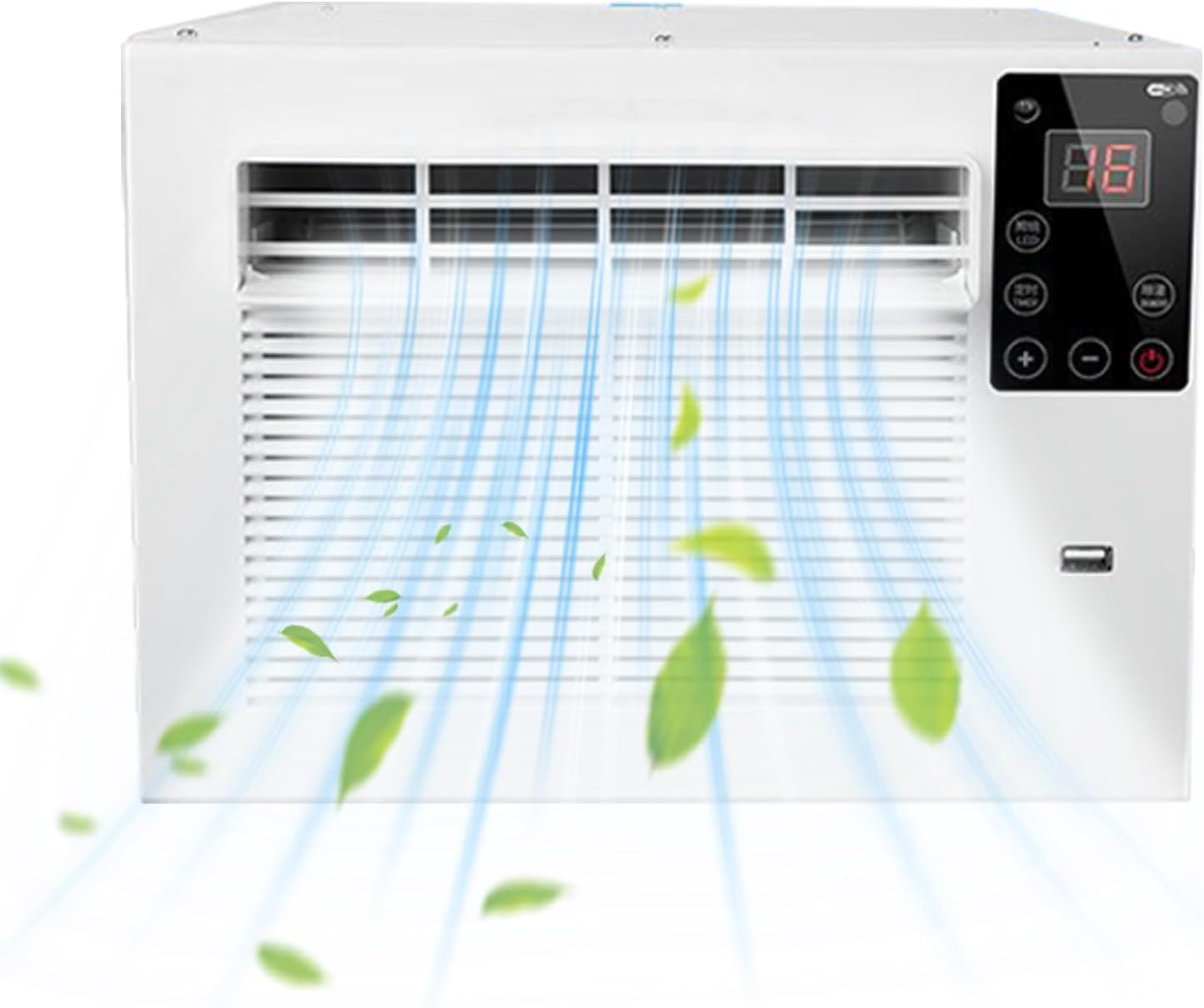 Compact Mini Air Conditioner,Fast Cooling,Conditioners Dehumidifier,Without Outdoor Unit,for Camping