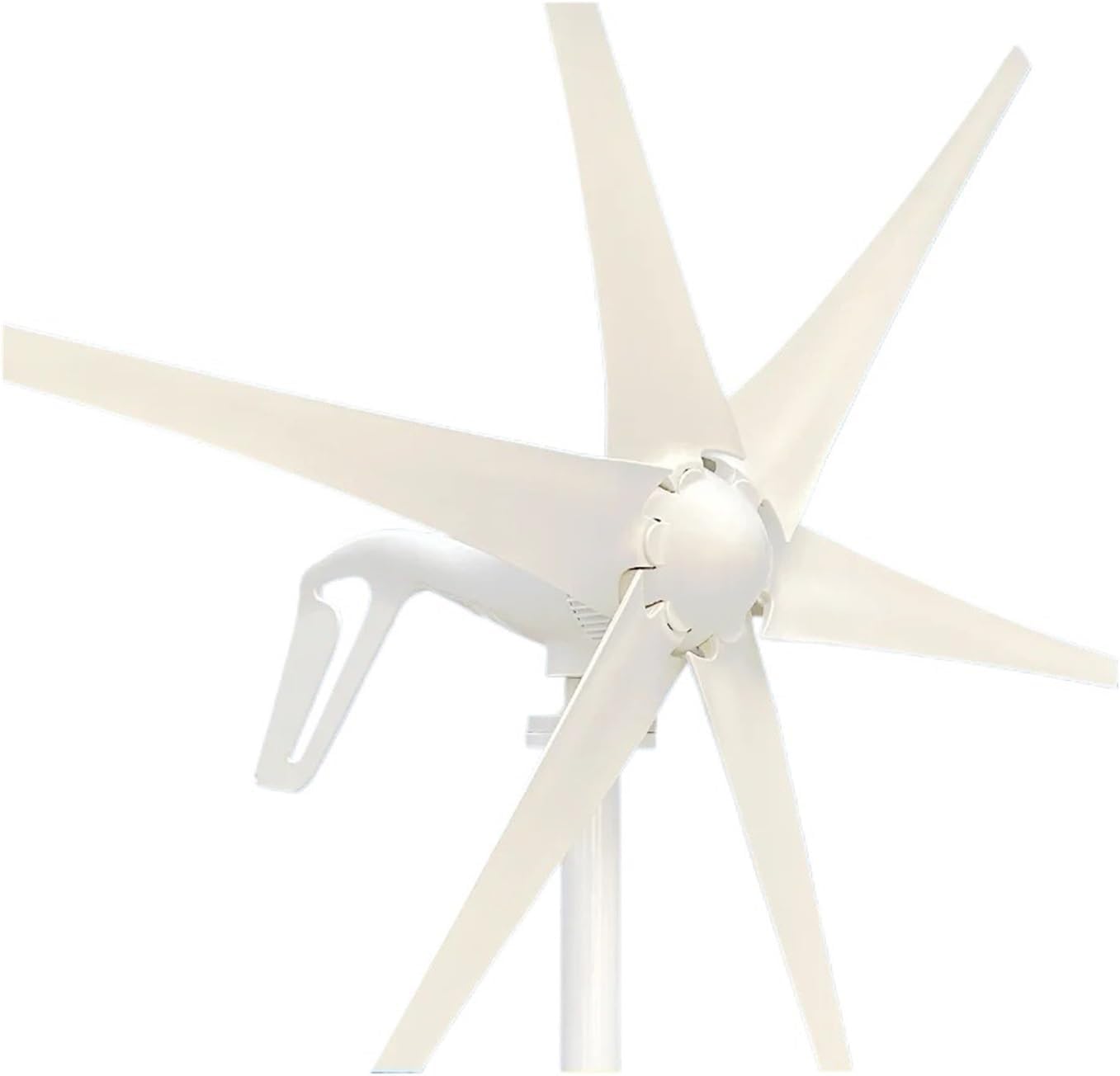 600w 800w 1000w Wind Turbine Generator Windmill 12v 24v Home Appliance Camping Power Generator with MPPT Controller Low Starting Speed for Home(6 Blades 1000w,12V)